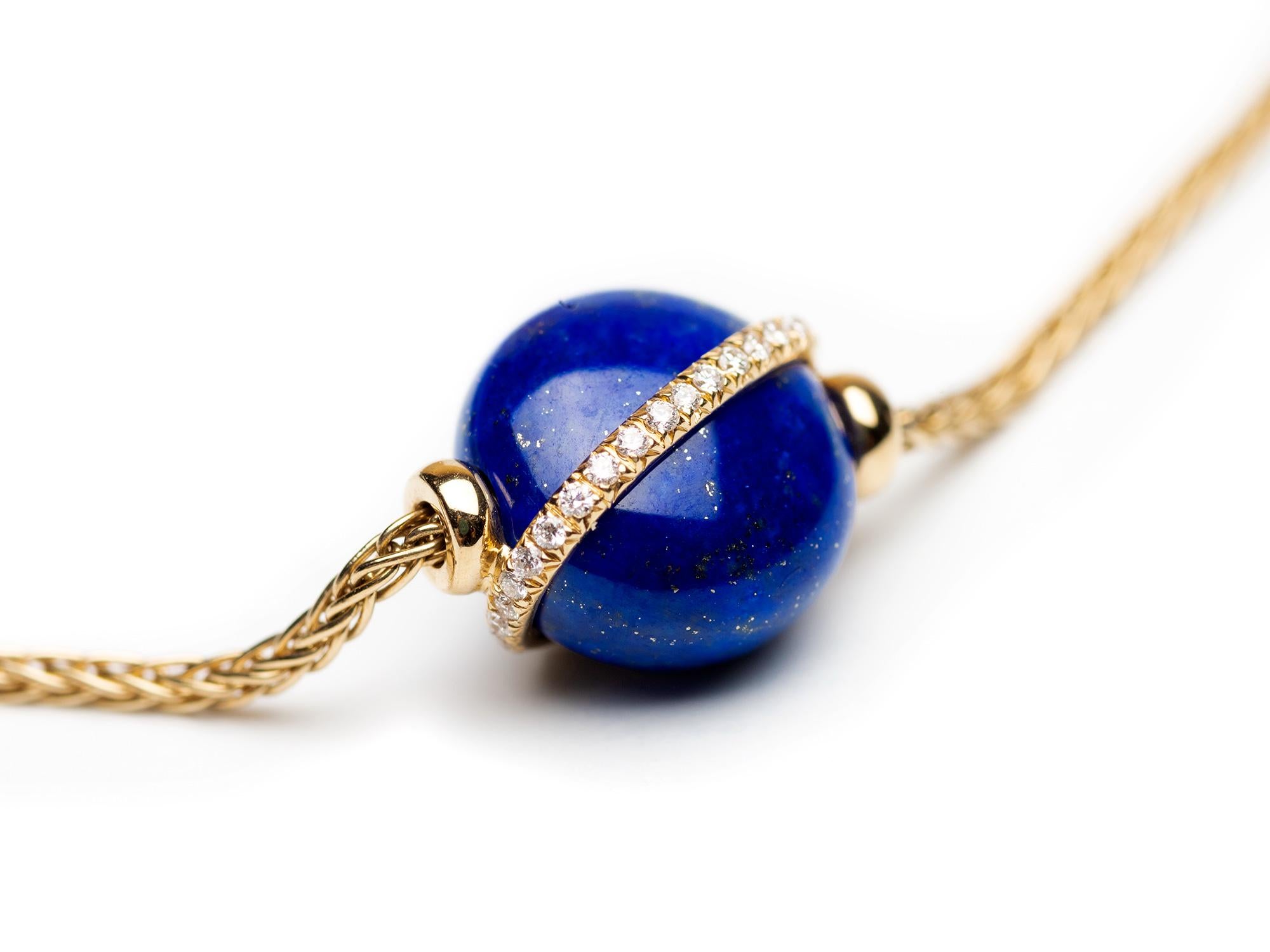 Collana con diamanti e lapis di Fred Paris In condizioni buone in vendita a San Antonio, TX