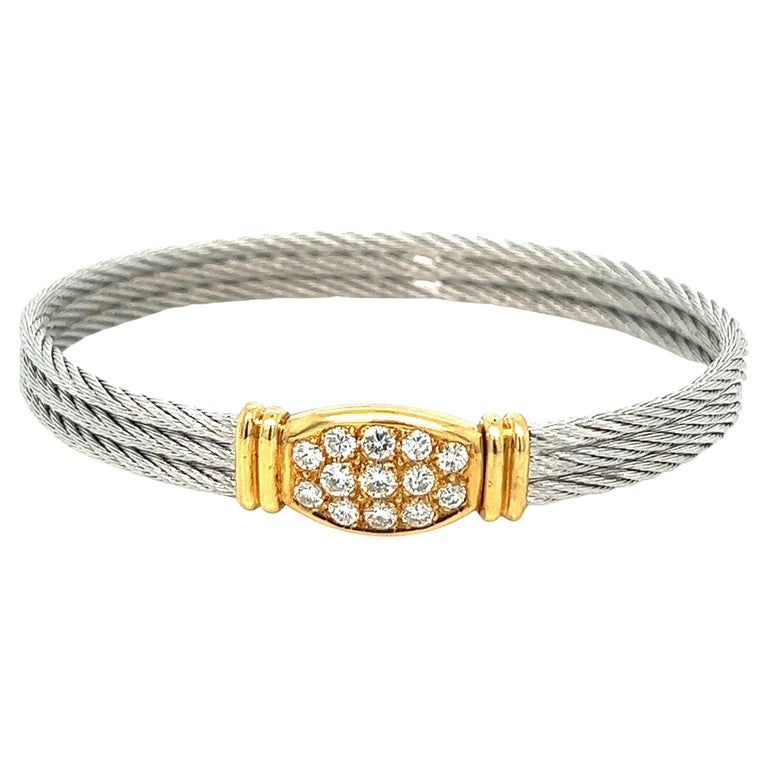 Fred Paris Bracelet, Vintage 18k Gold Coral, Bracelets