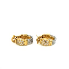 Fred Paris Force 10 Diamond Earrings
