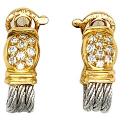 Fred Paris Force 10 Diamond Earrings