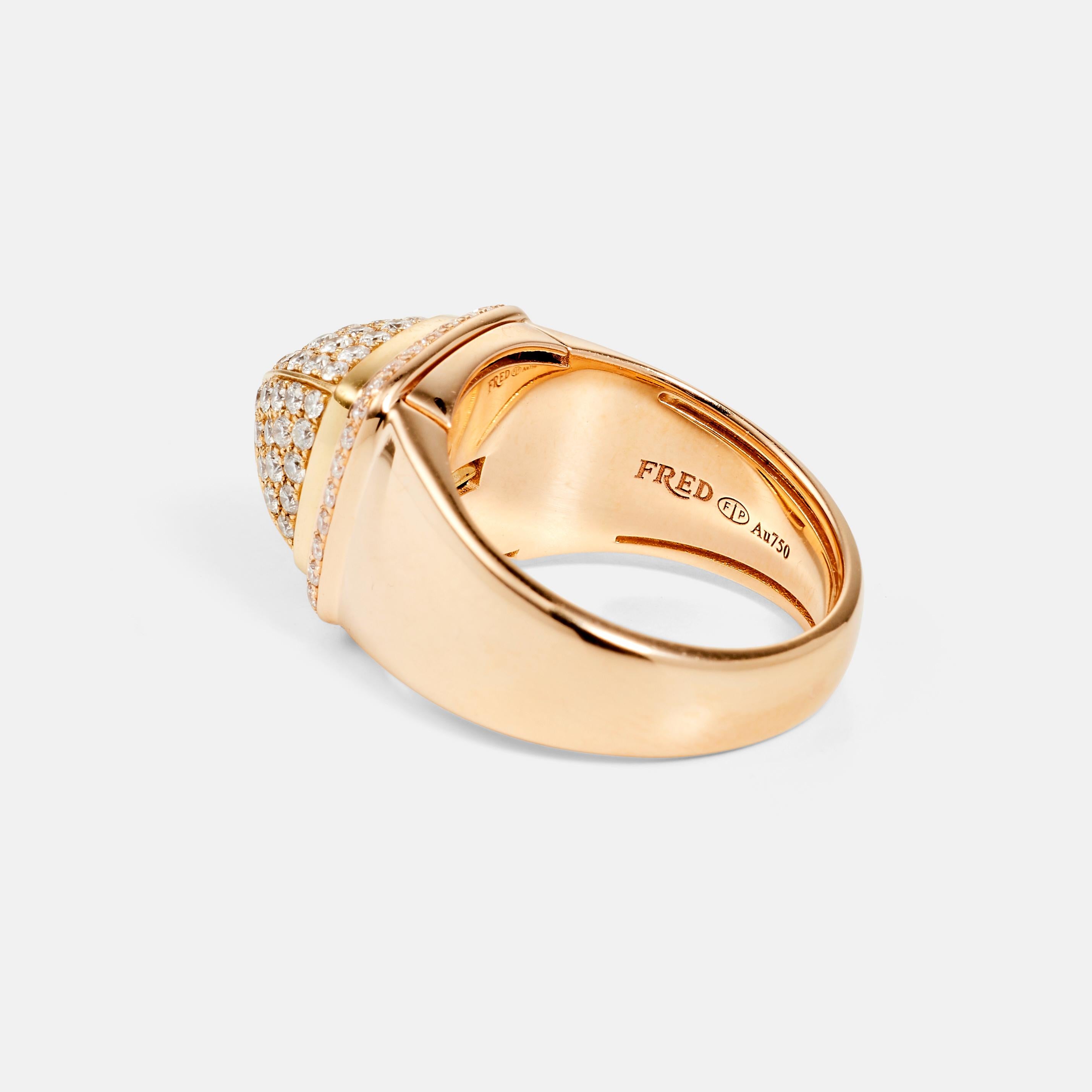 FRED PARIS Pain de Sucre Ring (Brillantschliff) im Angebot