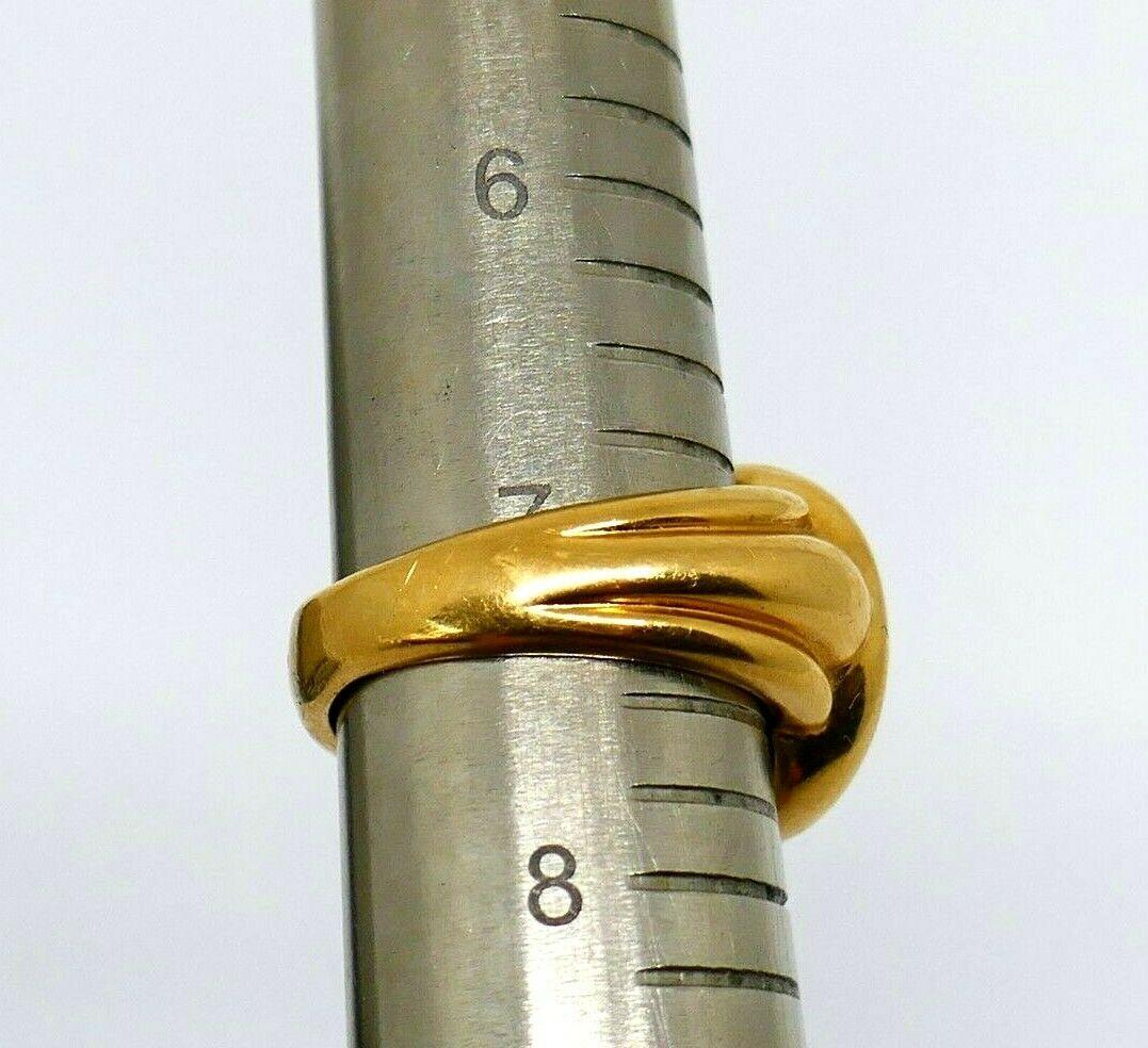 Fred Paris Vintage Yellow Gold Ancient Coin Ring 3