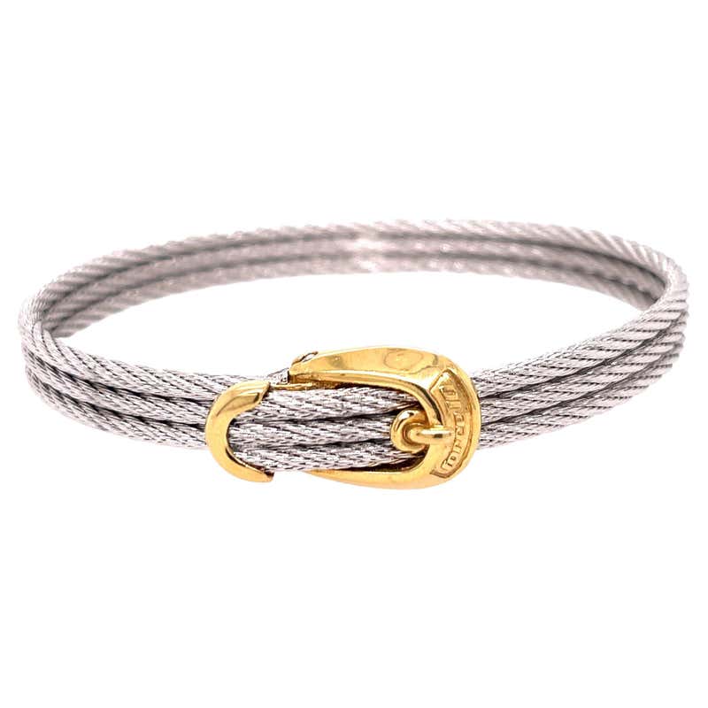 Charriol Celtic Classique Stainless Steel Yellow Gold-Plated Diamonds ...
