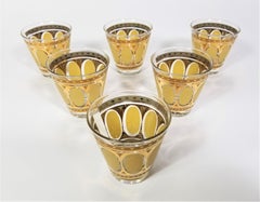 Fred Press Glassware Barware 3 oz Mid Century 1960s