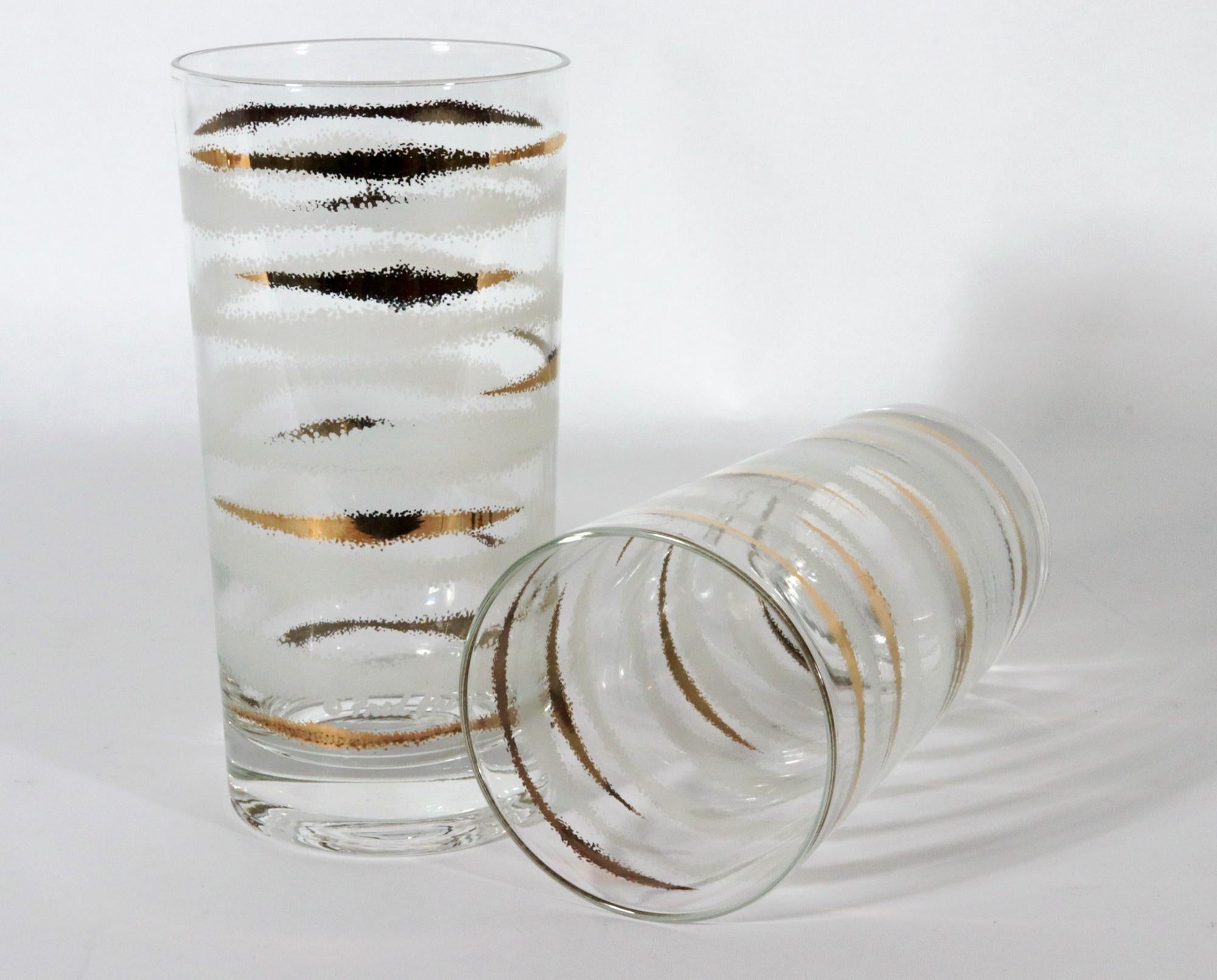 Fred Press Vintage Glasses-Set of Eight For Sale 1