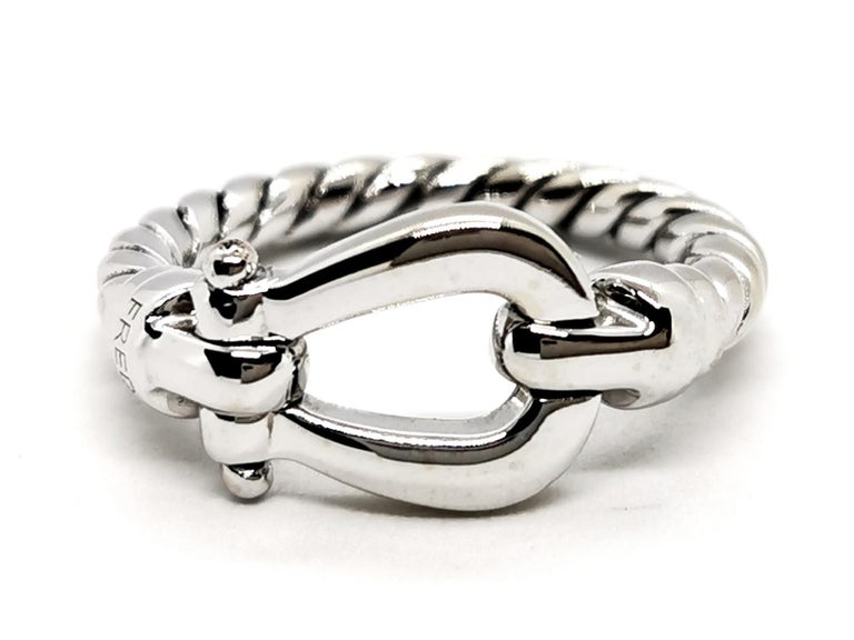 Fred Ring Force 10 White Gold For Sale at 1stDibs