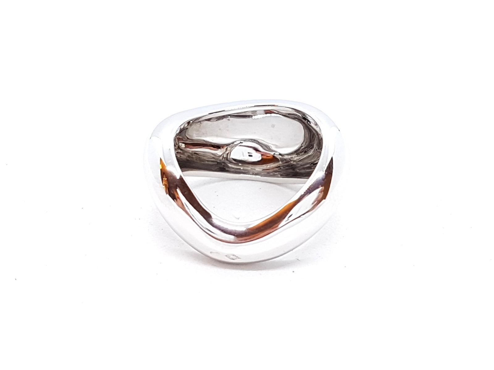 Women's Fred Ring Mouvementé White Gold For Sale
