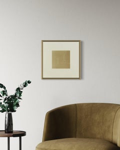 Fred Sandback, Sans titre (1979.03) : Lithographie signée, Impression abstraite, Minimalisme
