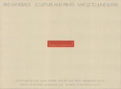 Sculpture and Prints 1976