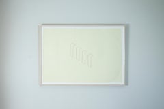 Fred Sandback Limited Edition Framed Lithograph 1984