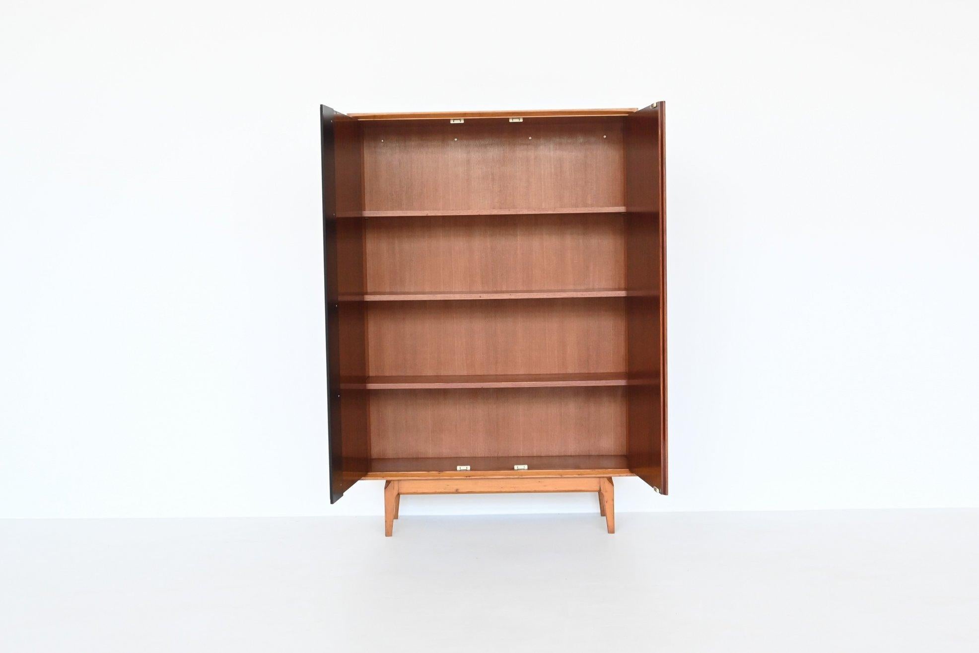 Belgian Fred Sandra Model Madison High Cabinet De Coene, Belgium, 1960