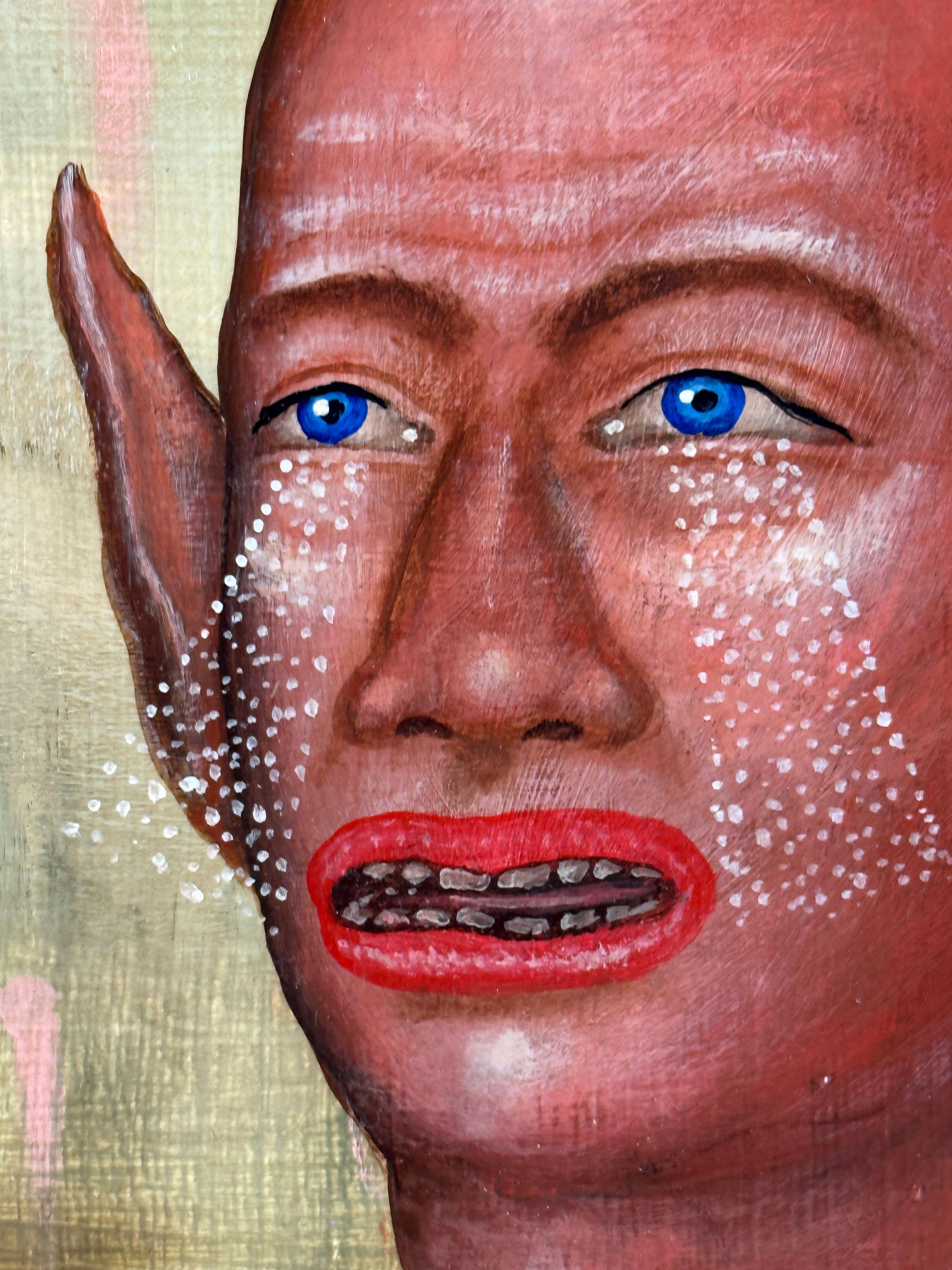 Marsh Gas - Painting Surrealismo di Fred Stonehouse