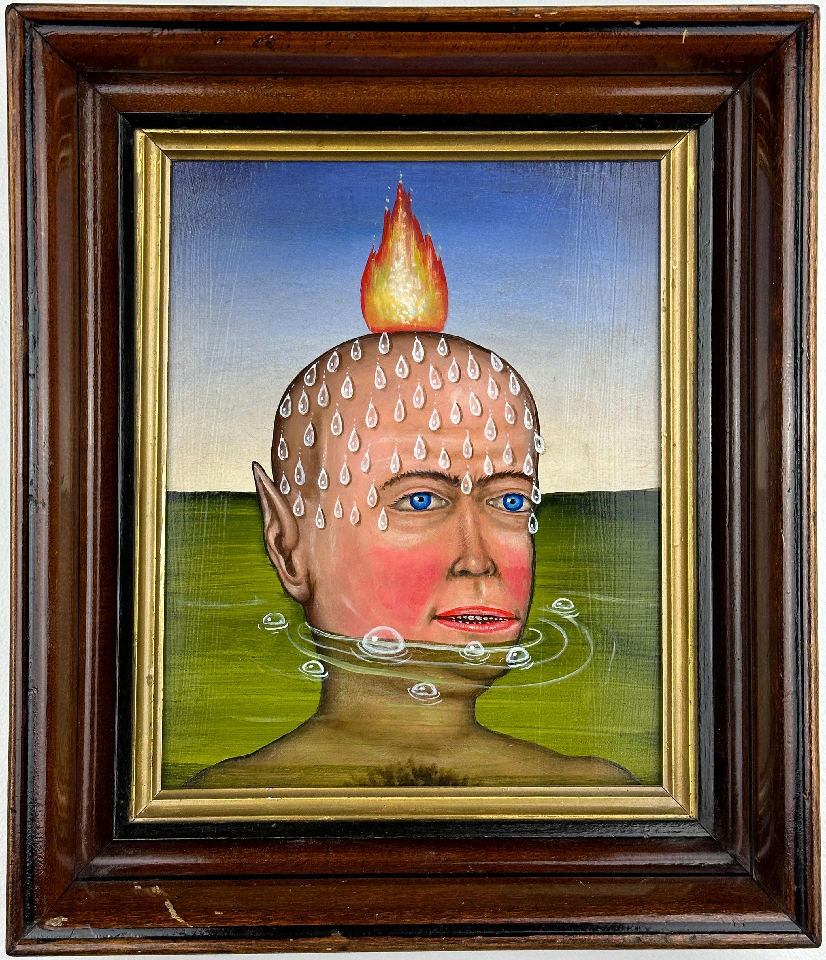 Fred Stonehouse Portrait Painting - Swimmer