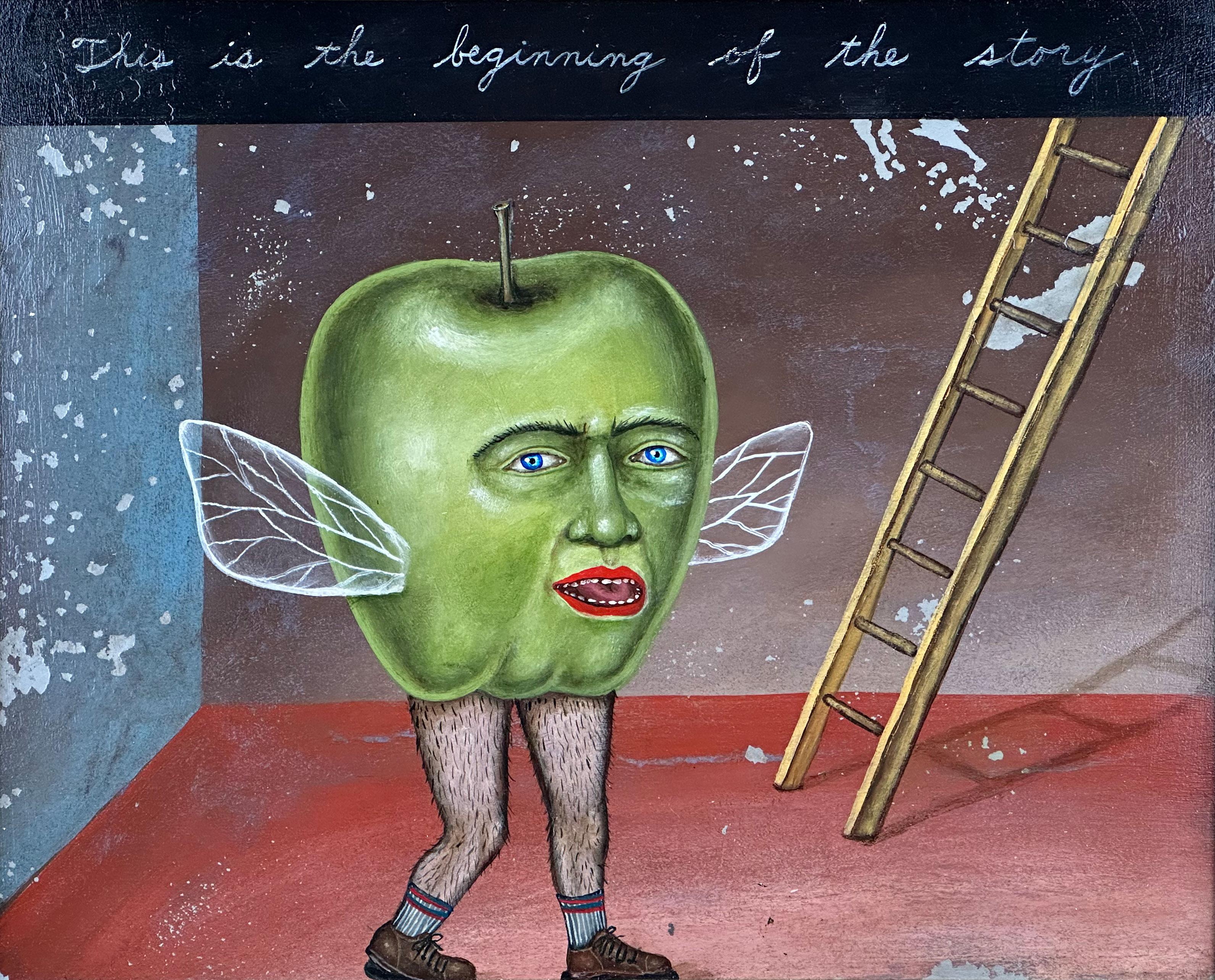 The Beginning of the Story - Painting by Fred Stonehouse
