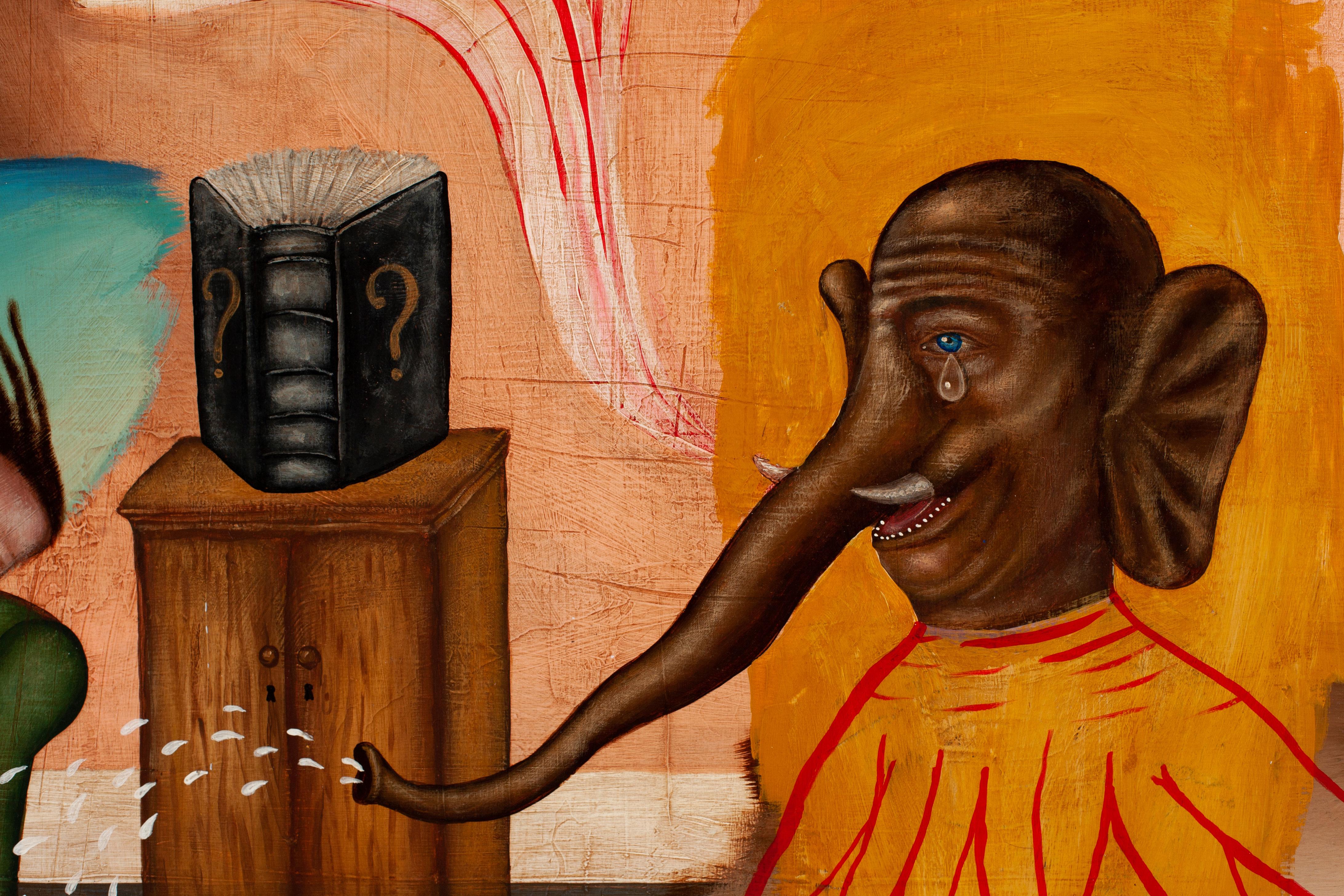 La tana dei segreti - Painting di Fred Stonehouse