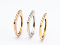 Fred Success Bague en or fin avec diamant 18 carats