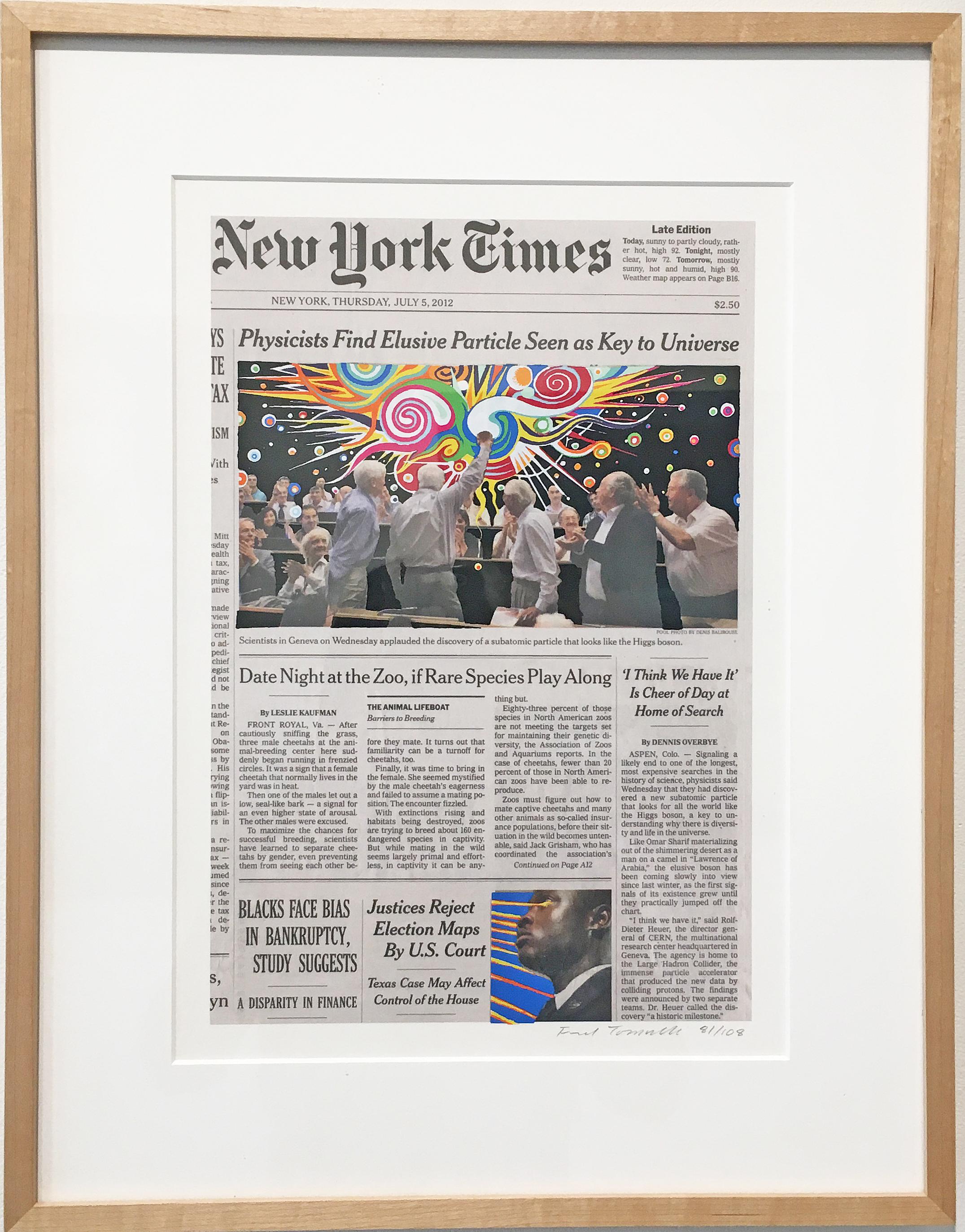 July 5, 2012 (study) - Print by Fred Tomaselli