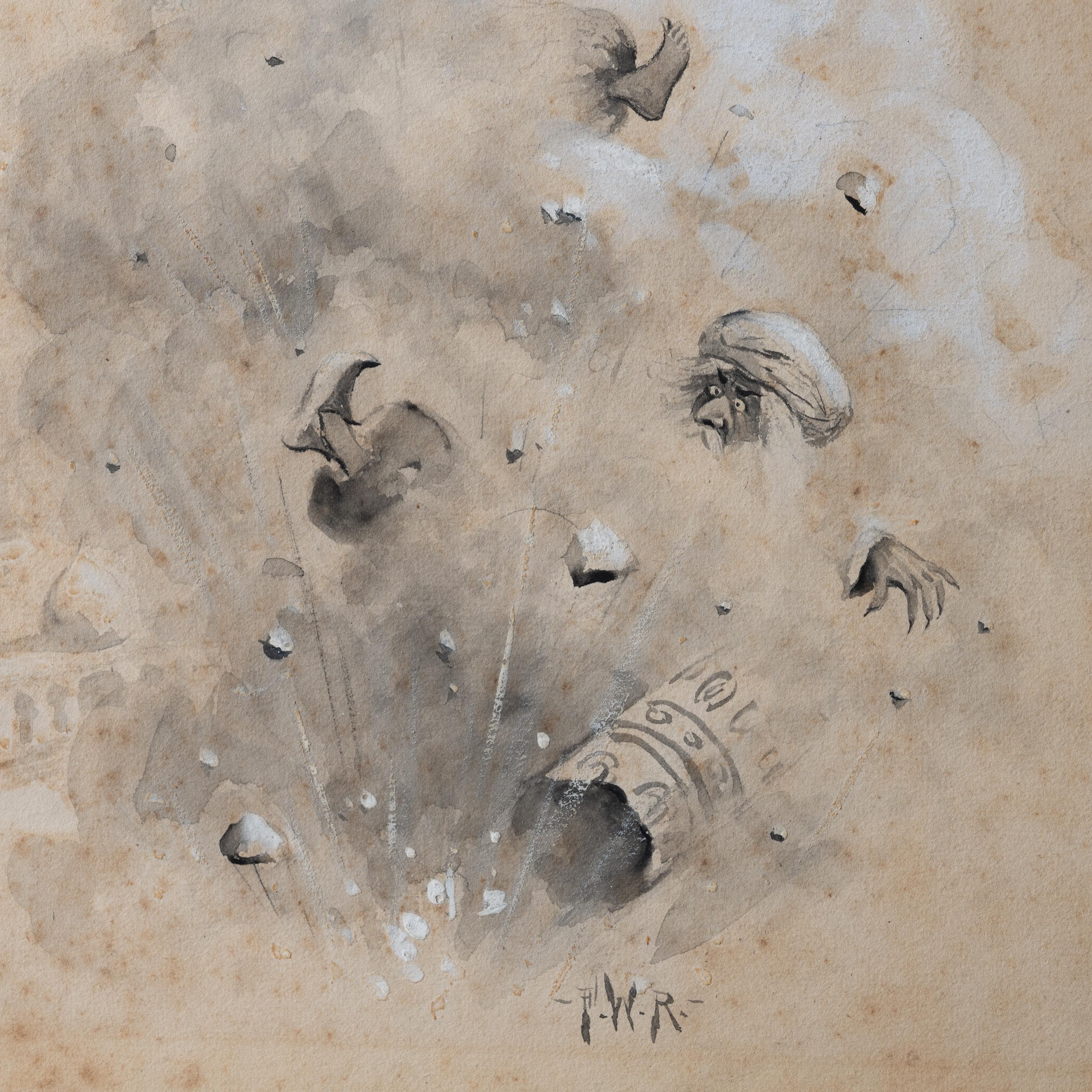 Late 19th Century Fred W. Rose Illustration, c.1890 For Sale