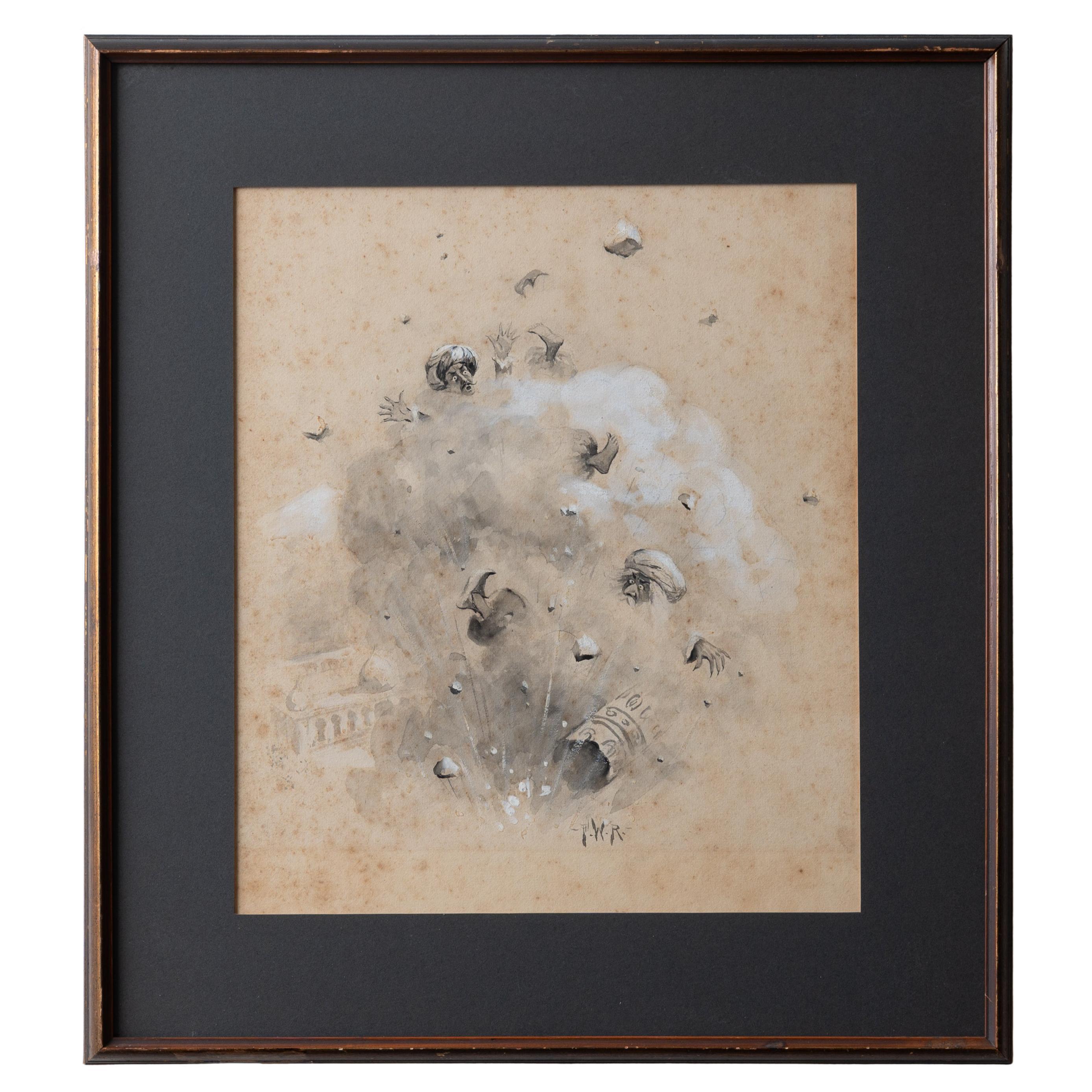 Fred W. Rose Illustration, c.1890 For Sale