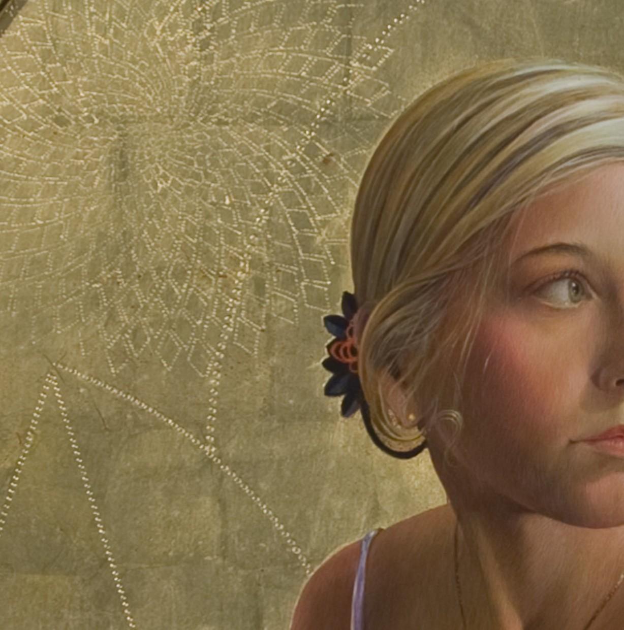 „Giana (Fibonacci Revisited)“ (2019) von Fred Wessel, Eitempera-Gemälde im Angebot 5