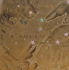 "The Constellation Cancer" (2015) By Fred Wessel, Egg Tempera/Gold Leaf Painting