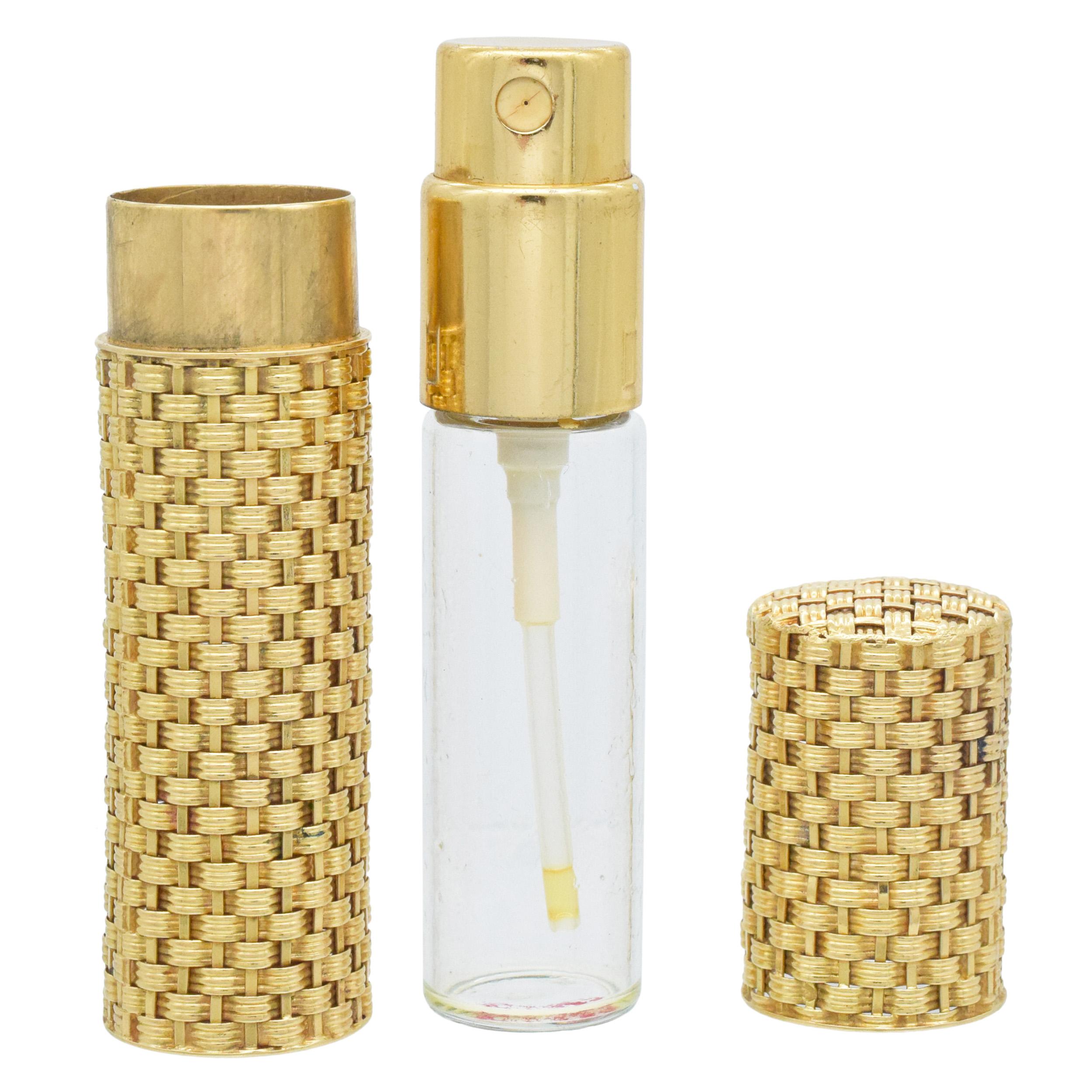 Fred Woven 18k Yellow Gold Perfume Holder en vente 3