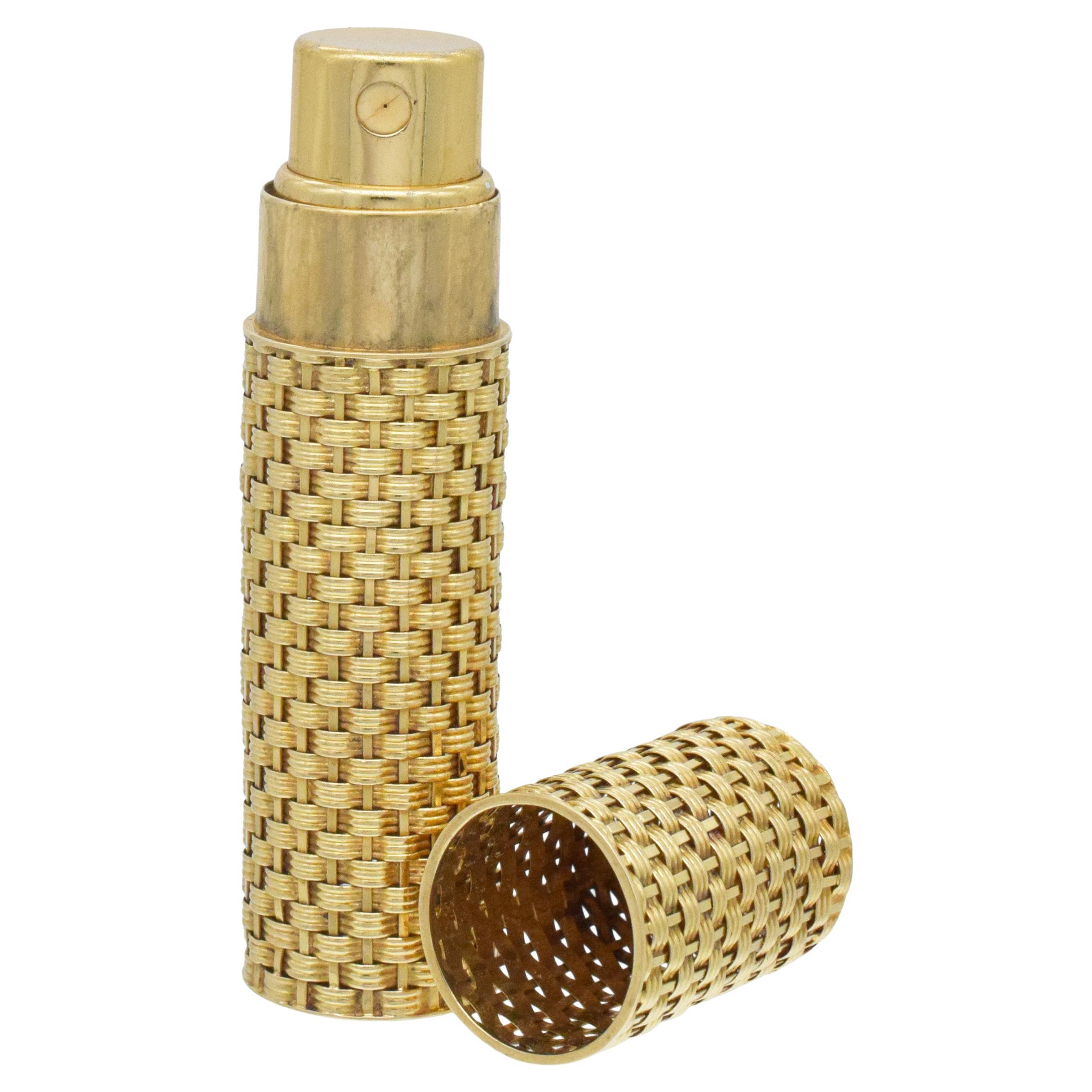 Fred Woven 18k Yellow Gold Perfume Holder