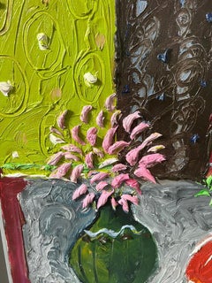 Marmalade Cottage Oil Painting