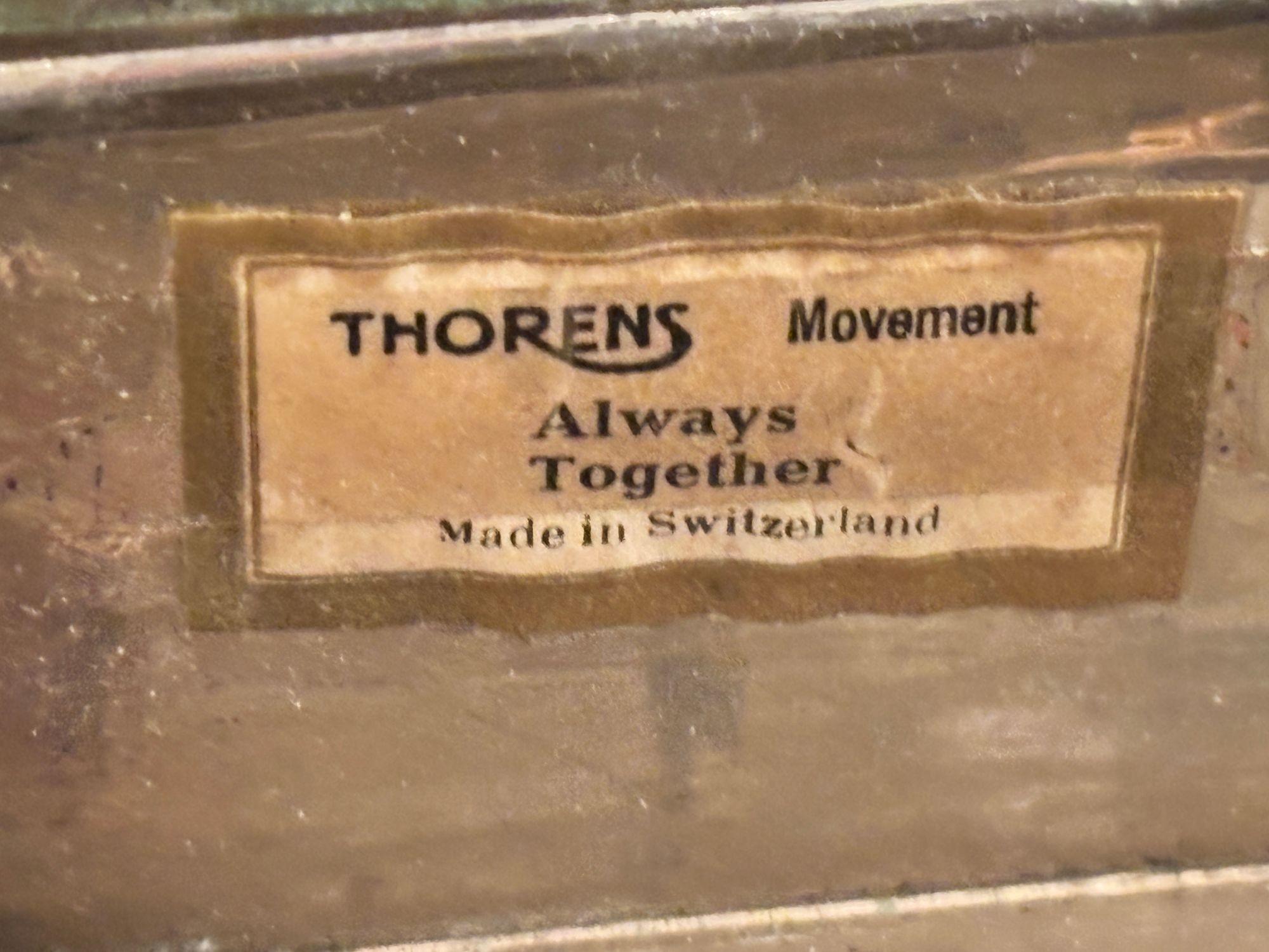 Fred Zimbalist Taj Mahal Music Box Swiss Thorens Movement Circa 1930 Number 29 For Sale 5