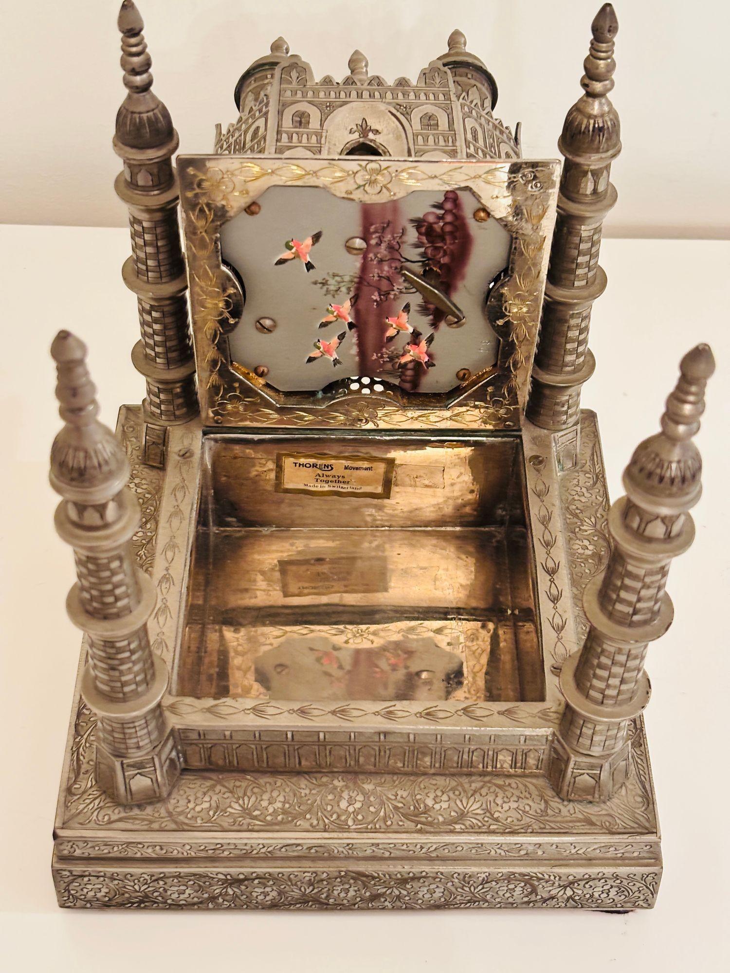Fred Zimbalist Taj Mahal Music Box Swiss Thorens Movement Circa 1930 Number 29 For Sale 1