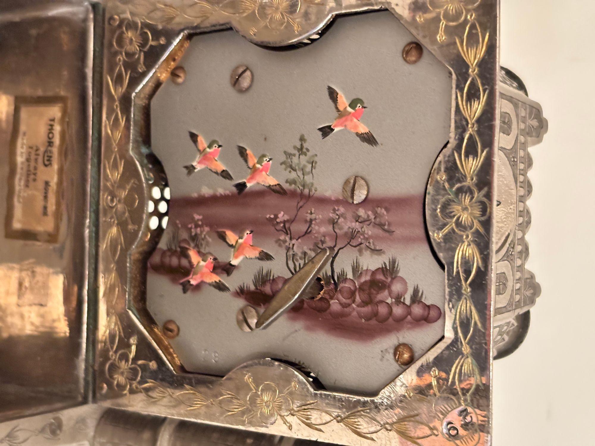 Fred Zimbalist Taj Mahal Music Box Swiss Thorens Movement Circa 1930 Number 29 For Sale 2