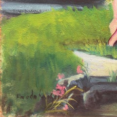 'Ladies in a Japanese Garden', Alameda Art Association, California