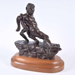 Fredda Brilliant, « Le Jeune Atlas » sculpture en bronze