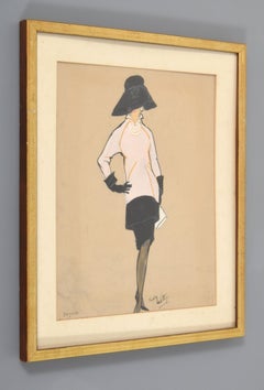 Freddy Wittop Vestido "Bajour" Ilustración / Dibujo