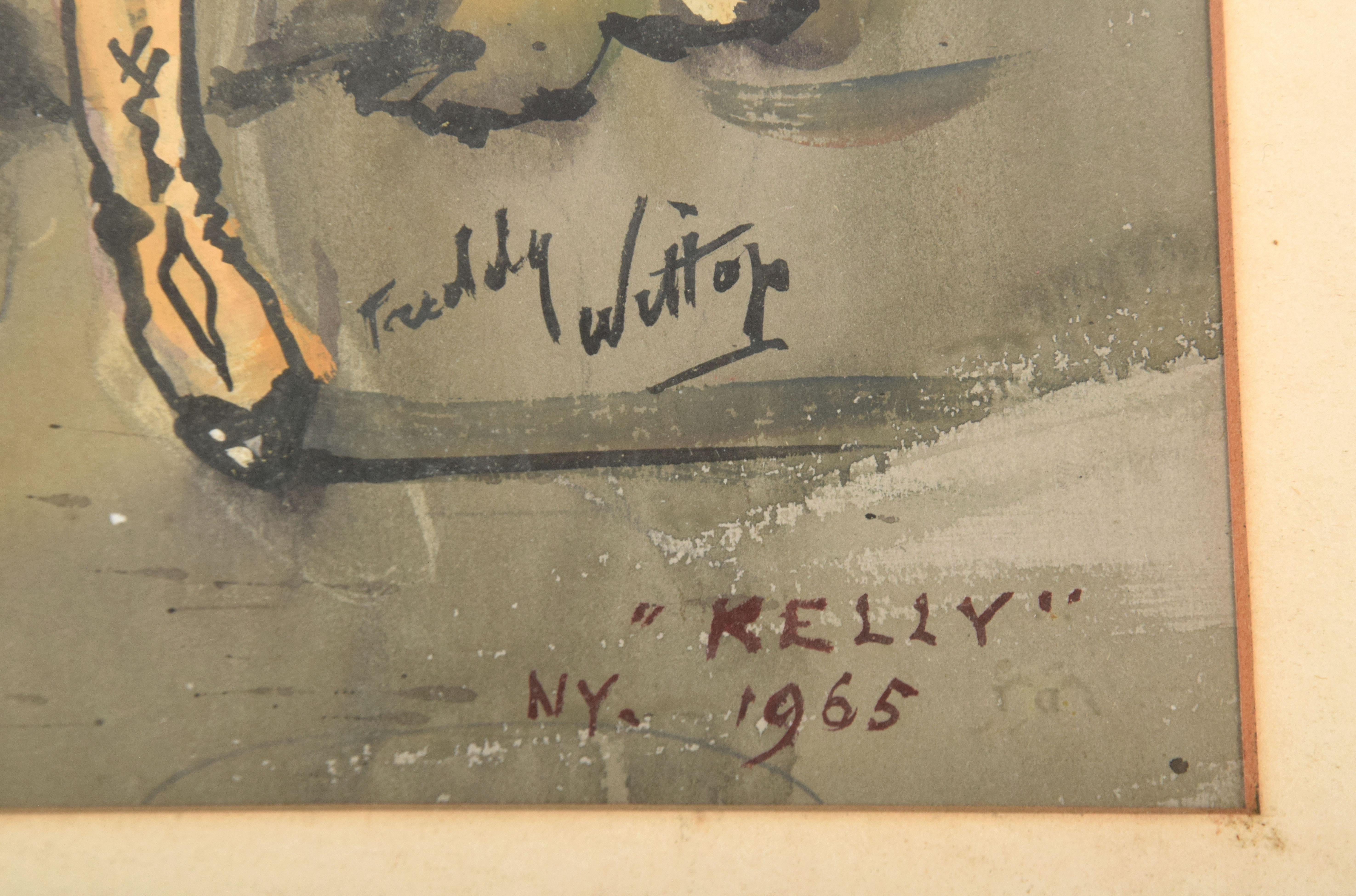 Freddy Wittop Kelly Costume Illustration / dessin en vente 2
