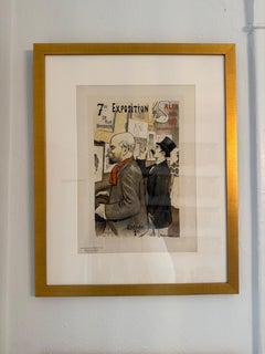 "Salon des Cent" from "Les Maitres de L'Affiche" series