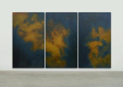 Ciel de Nuit  (Night Sky) / Triptych 80 x 138 inches / 6.5 x 11.5 feet