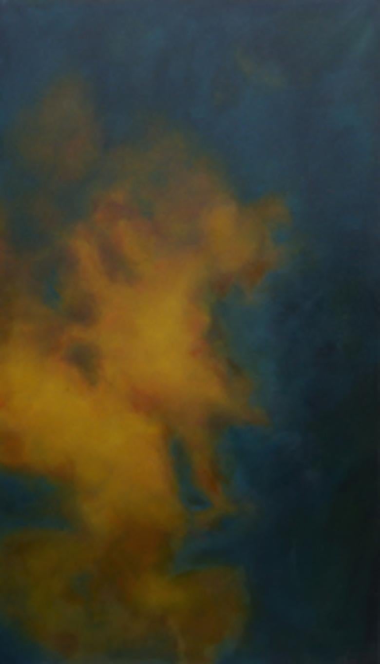 Ciel de Nuit  (Cielo notturno) / Trittico 80 x 138 pollici / 6,5 x 11,5 piedi 2
