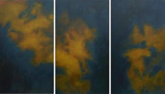 Ciel de Nuit  (Night Sky) / Triptych 80 x 138 inches / 6.5 x 11.5 feet