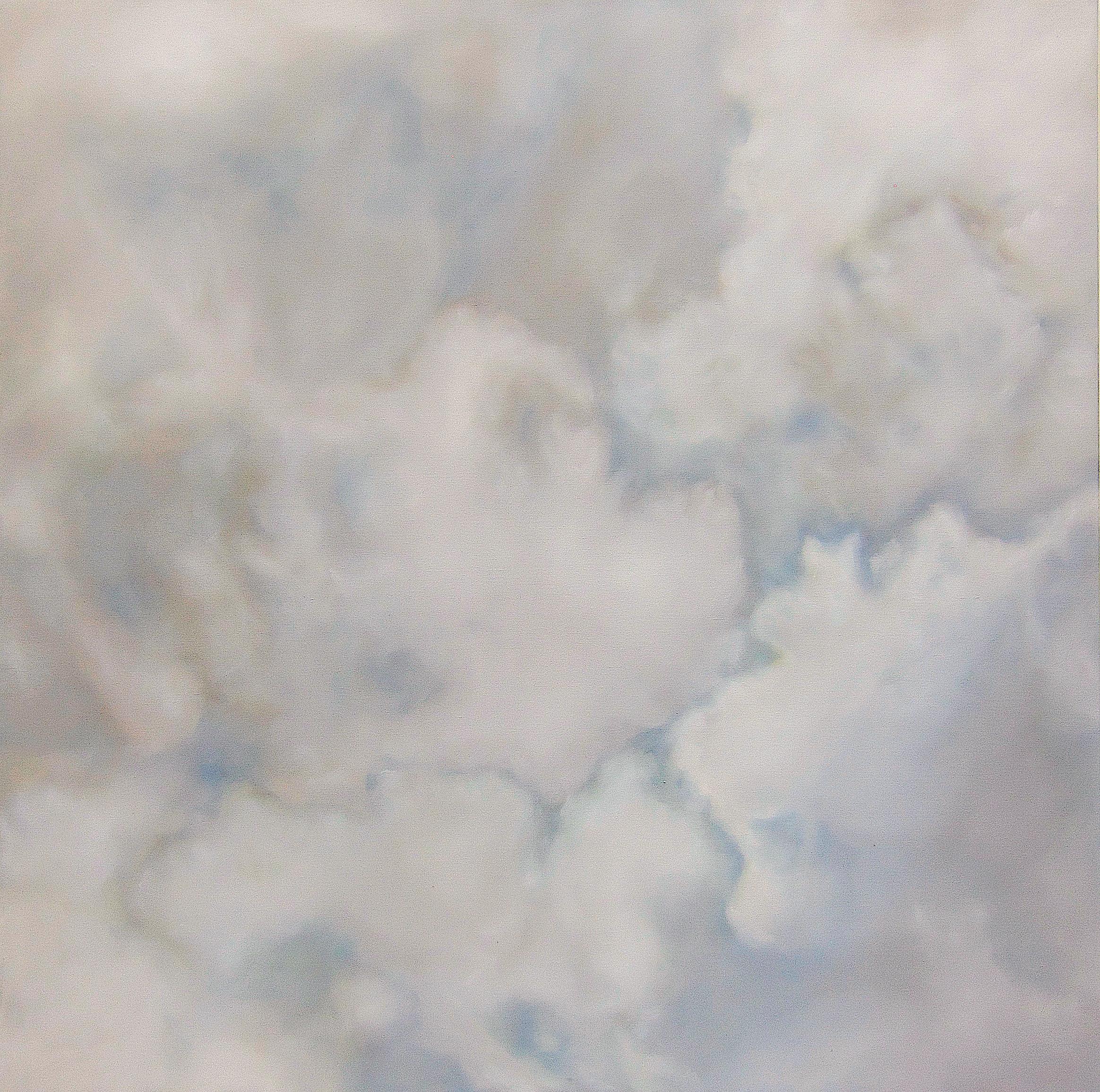 Frédéric Choisel Abstract Painting - Ciel Sensible (Sensitive Skies )  / Oil on Linen