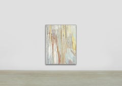 Flèche Blanche/huile sur toile/cadre en aluminium