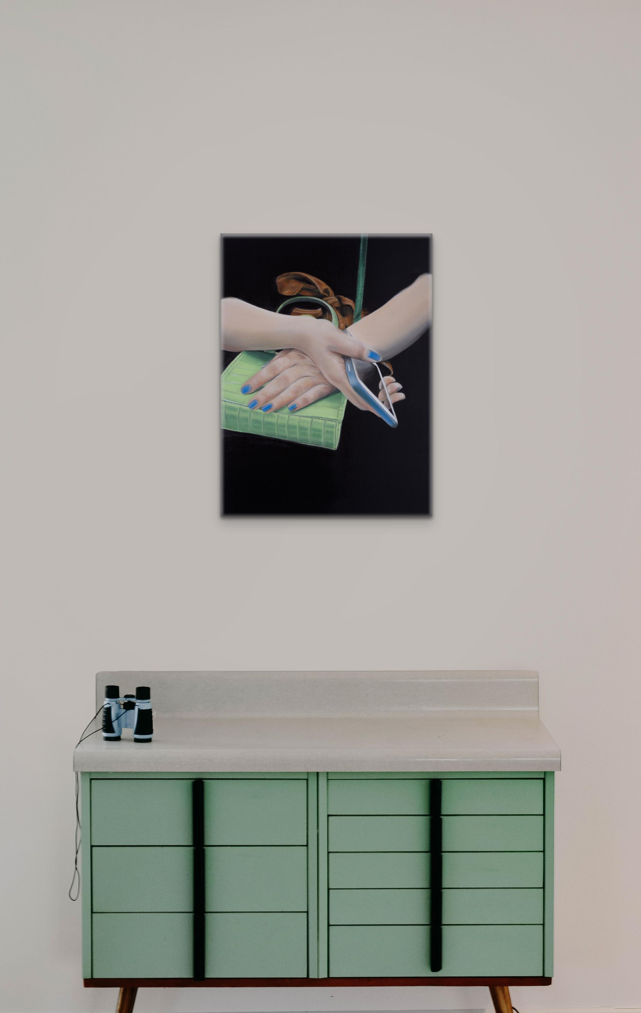 Greene & Greene Purse - Painting di Frédéric Choisel