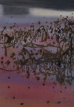 Fradets I. von den Kleinen  / Öl auf Leinen mit Impasto-Tat