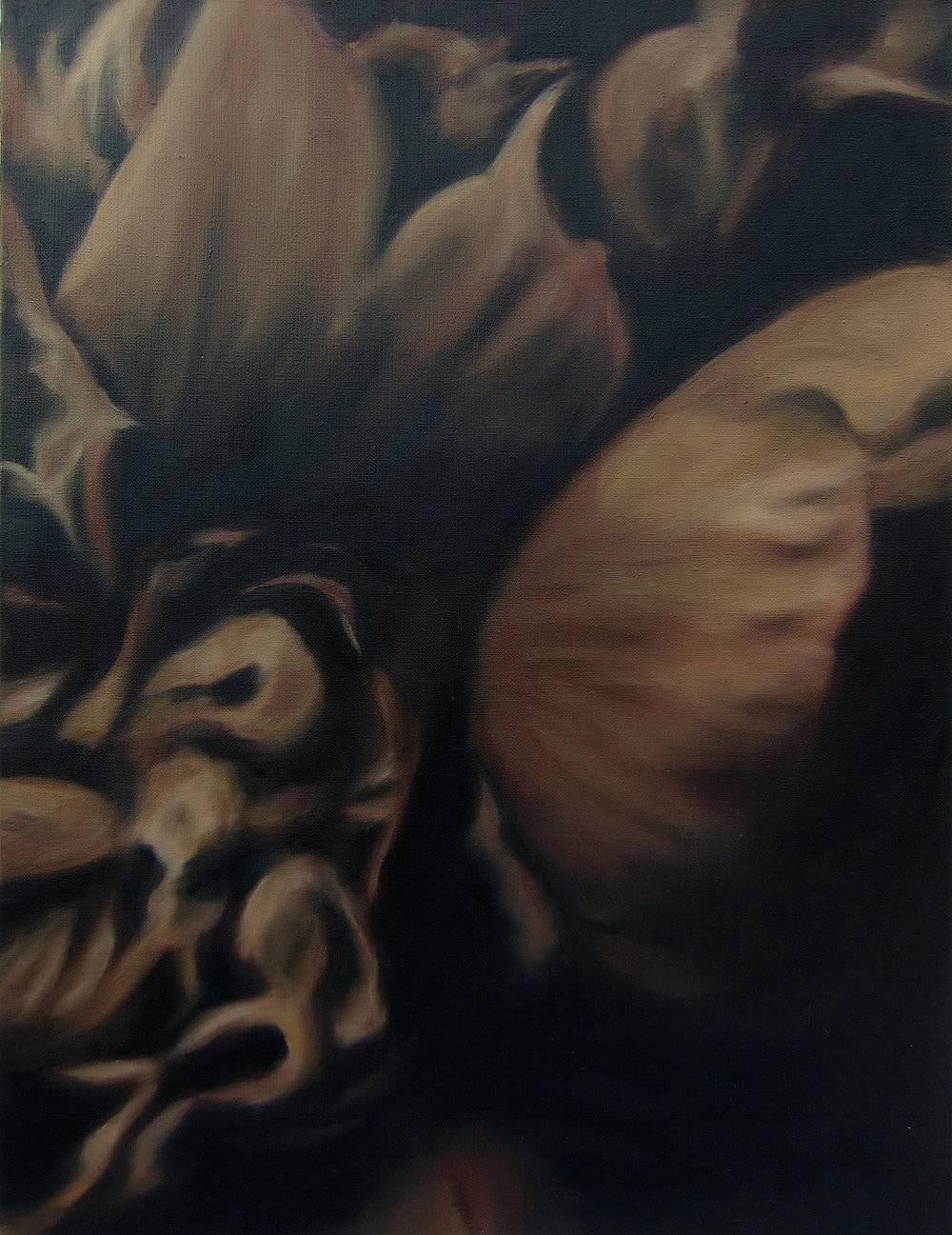 El lenguaje de las flores y las cosas silenciosas - horizontal - Painting Contemporáneo de Frédéric Choisel