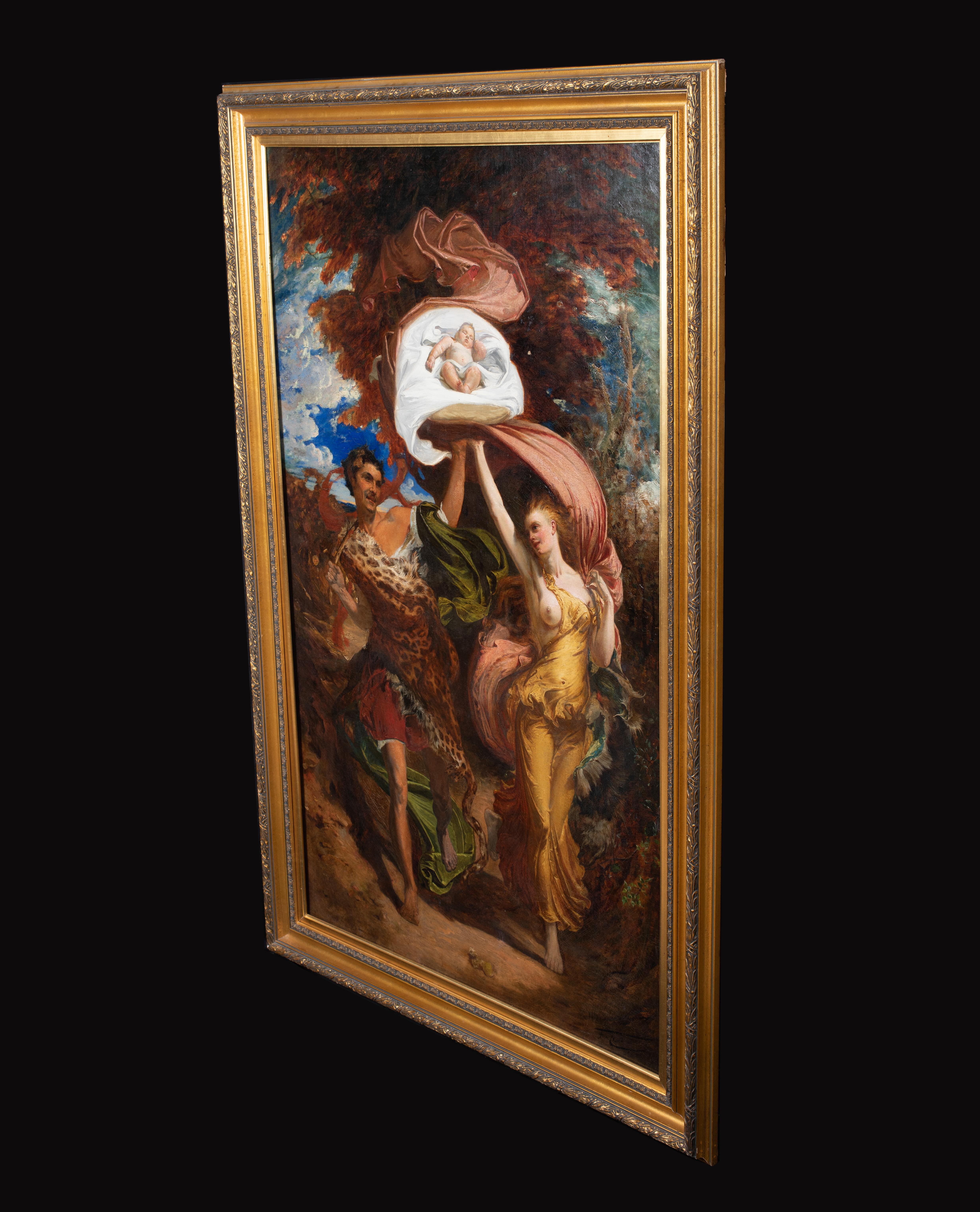 Bacchus, Aphrodite & The Infant Priapus, 19th Century 2