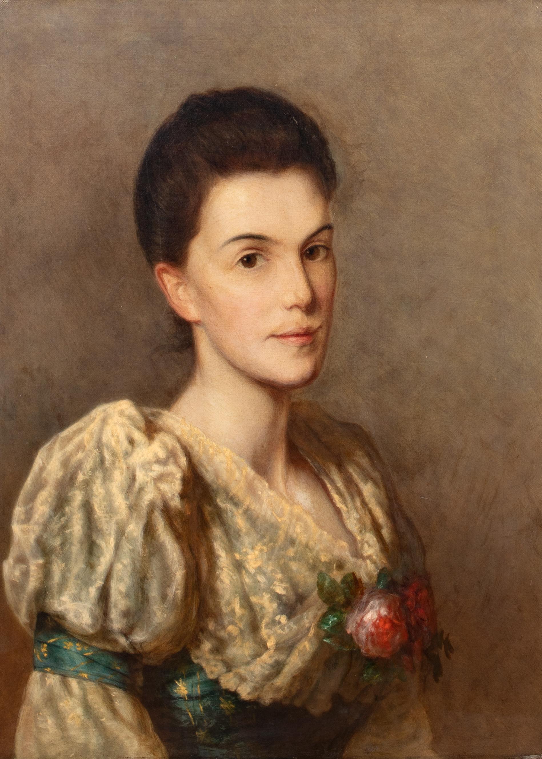 PORTRAIT Of ADELAIDE GRAGG (NEE GILLIAT) OF LONDON HOUSE THREEKINGHAM LINCOLN

circle of Lord Frederick LEIGHTON (1830-1896)

Large 19th Century portrait of Adelaide Cragg of the Lincolnshire Yeomanry, oil on canvas. Excellent quality and condition