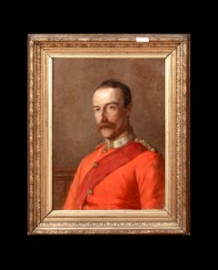 PORTRAIT Of CAPTAIN WILLIAM ALFRED CRAGG OF THE LINCOLNSHIRE YEOMANRY