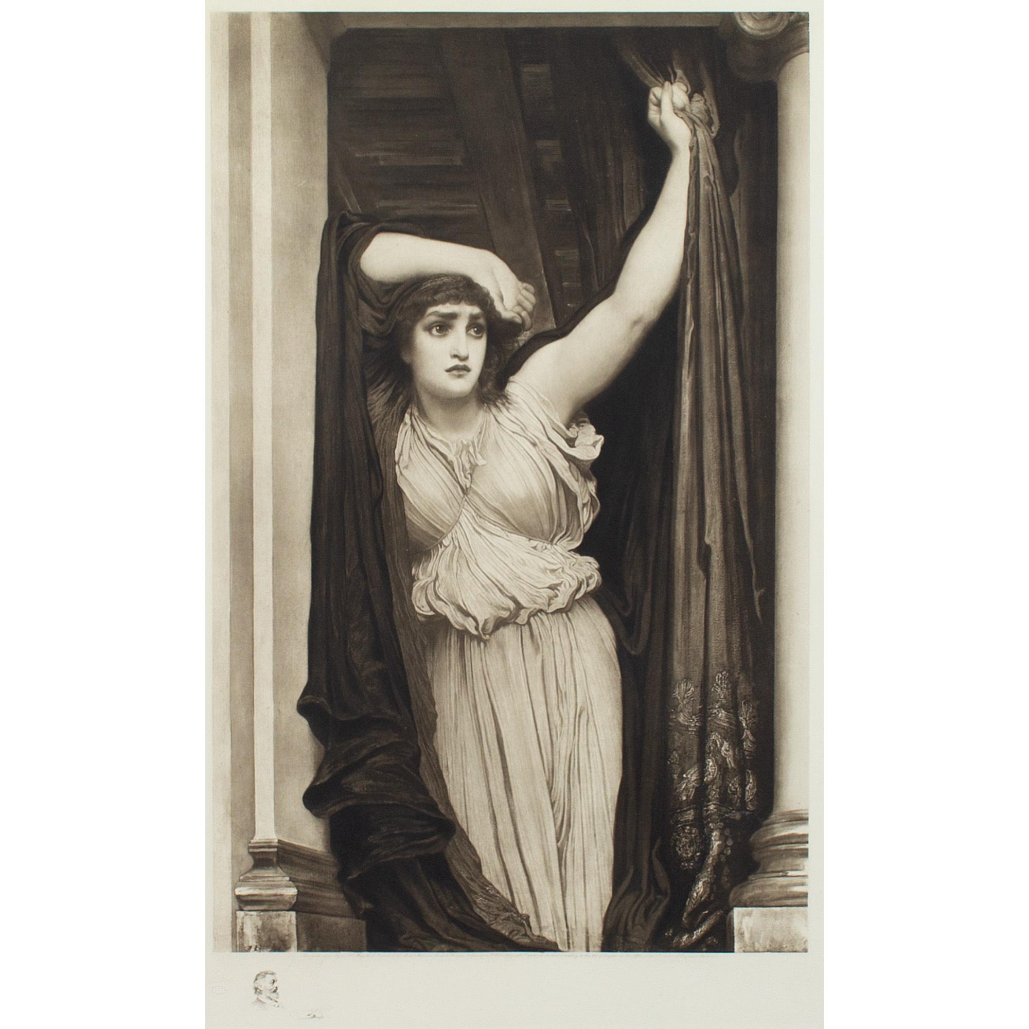 Frederic Lord Leighton (After), The Last Watch Of Hero, Gravure - Print by Frederic Leighton