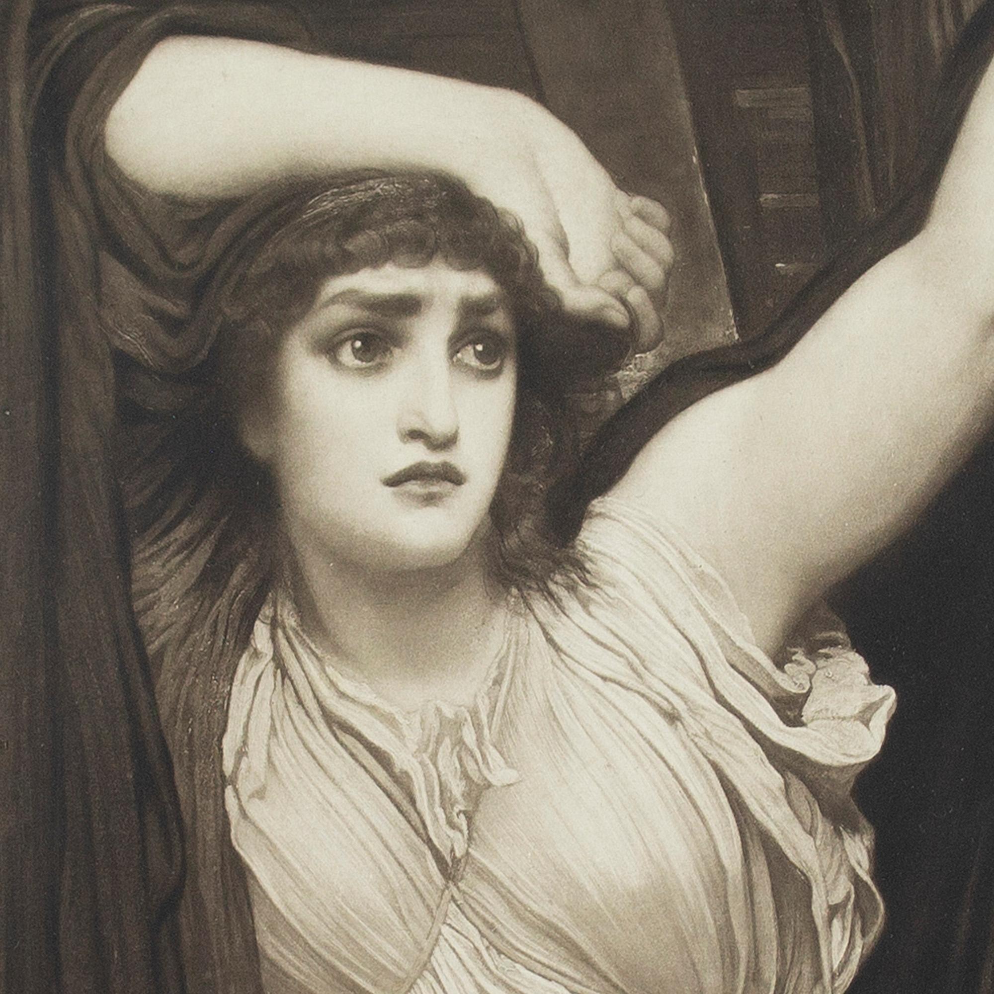 Frederic Lord Leighton (After), The Last Watch Of Hero, Gravure 1