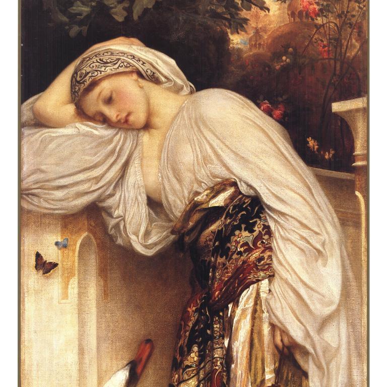 Lord Frederic Leighton 'Odalisque' 1997- Offset Lithograph 2